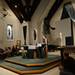 Rev. Ian Reed Twiss, of Holy Faith Church delivers a sermon during a prayer vigil in support of Camp Take Notice at St. Mary Student Parish on Thursday night.  Melanie Maxwell I AnnArbor.com